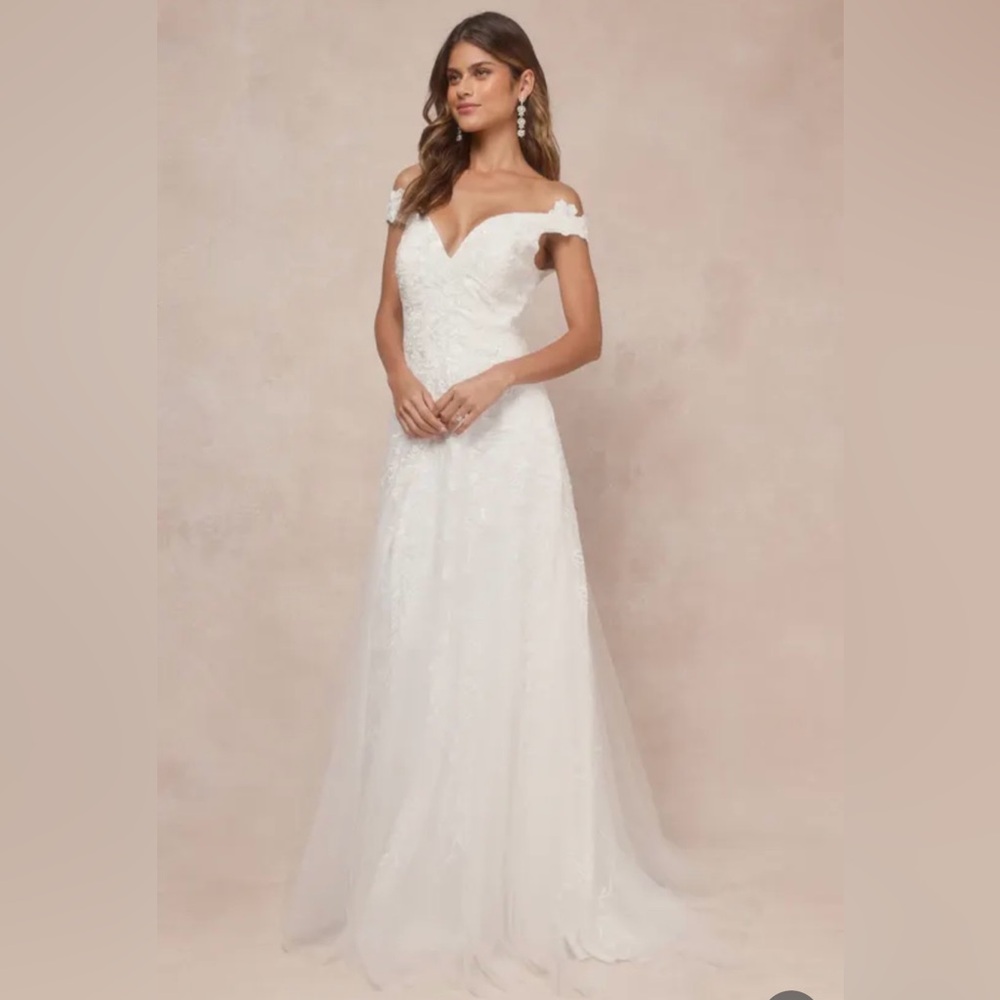 Lulus eternally precious gown